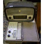 Vintage ultra radio: together with a vidor radio attache portable receiver (2)