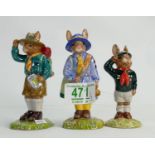 Royal Doulton Bunnykins Boxed Figures: Boy Scout, Girl Guide & Be Prepared(3)