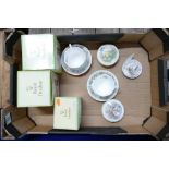 A collection of Royal doulton Brambley Hedge to include: The Engagement cup and saucer ( boxed),
