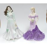 Coalport lady figurines Just for you: together with Sarah (2)