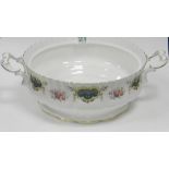 Royal Albert Berkley Patterned Large Handled Tureen Body: diameter 27cm