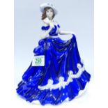 Coalport lady figurine Afternoon Stroll:limited edition of 1000. Boxed with certificate