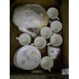 Wedgwood Ice rose Patterned Coffee Set: