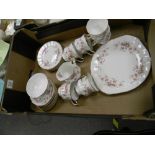 Paragon Victoriana Patterned Floral Tea set: