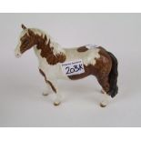 Beswick Skewbald Pinto pony: