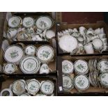 A massive collection of Maddock Merry Leaves patterned dinner & Tea Ware: over a hundred of pieces