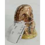 Royal Albert rare Beatrix Potter figure Old Mr Pricklepin BP6A: