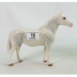 A Beswick model of a grey Connemara pony: 1641