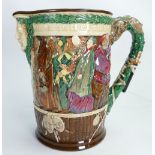Royal Doulton large character loving cup The Shakespeare jug: 1920s limited edition, height 26.5cm.
