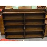 Dark Wood Large Bookcase: