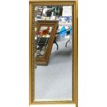 Gilt Framed Bevel edged Wall mirror: