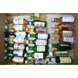 A collection of 5cl Scotch Whisky Miniatures to include: Nelsons, Rob Roy, Moorland, Longman,