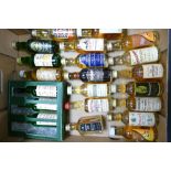 A collection of 5cl Scotch Whisky Miniatures to include: James Macarthurs, Port Ellen,