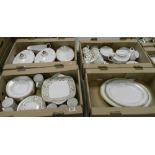 Royal Doulton Lichfield Patterned Dinner Service to include: Tea Set, Tureens, Platters,