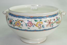 Large Wedgwood Huntington patterned soup bowl: diameter 24cm