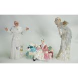 Royal Doulton Damaged figures: Pope John Paul II,