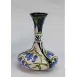 Moorcroft Chevin Bluebell Vase: height 16cm