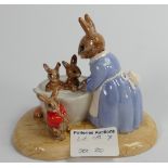 Royal Doulton Bunnykins bath night figure: DB 241 edition 567/ 5000.