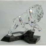 Swarovski glass Soul Mates lion: No box or certificate