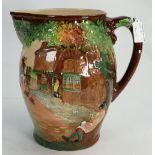 Royal Doulton Loving Cup/Jug The Regency Coach: 1920s limited edition of 500, height 27cm.