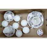 Duchess Floral Decorated Tea Set: