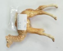 Beswick model of a camel foal 1043: (Leg broke)