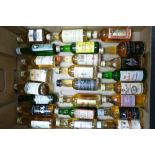 A collection of 5cl Scotch Whisky Miniatures to include: Higherland mist, National choice, Cameo,