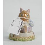 Royal Doulton Brambly Hedge figure Mr Toadflax: DBH 10 without cushion.