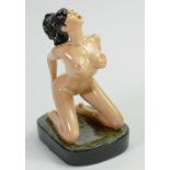 Kevin Francis / Peggy Davies Ceramics Erotic Figure Lolita: Artist Original Colourway by M Jackson