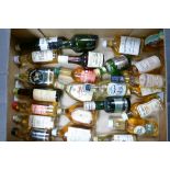 A collection of 5cl Scotch Whisky Miniatures to include: Glenns, knockando Glenn Grant, Red hackle,
