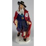 Royal Doulton large prestige figure King Charles HN3459: limited edition colour way of 350,