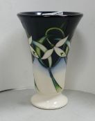 Moorcroft Twenty Winters vase: Designed by Nicola Slaney. Height 15.