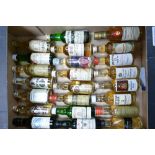 A collection of 5cl Scotch Whisky Miniatures to include: Real Mctavish, Mackinlays, Old Jim,