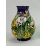 Moorcroft Waterways Vase: design trial,