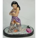 Peggy Davies Phoebe figurine: Artist original colourway 1/1 by M Jackson