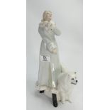 Royal Doulton Reflections Figure: A Winters Walk HN3052