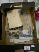 A mixed collection of items to include: 1920's Thomas Hardy Books, Irish Rebelion Postcard,