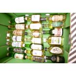 A collection of 5cl Scotch Whisky Miniatures to include: Gold label, Glenn Berry, Doctors special,