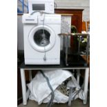 Swan Branded washing Machine: together with Television Stand,