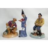 Royal Doulton Matt Seconds Figures: Beech Comber HN2487,