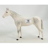 Royal Doulton grey horse: Mare looking left