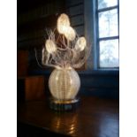 Decorative lamp with 4 bulbs