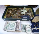 Mixed coinage, notes and sundry