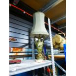 A table lamp in the form of a Grecian urn