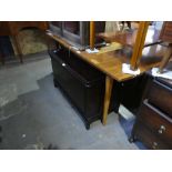 Mid-century teak extending ding table