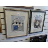 Linda Jane Smith; two limited edition prints 'In the Sink' and 'Fleasy Rider'