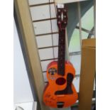 A Selcol Beatles Big 6 guitar with original box