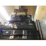 Quantity of vintage suitcases