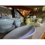 A large quantity of Booths ceramics, to include cups, saucers, dishes, platter, etc