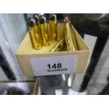 6 brass bullet penknives